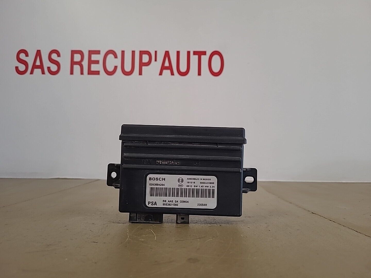 Boitier d'aide au stationnement Bosch PEUGEOT 308 1 (2007-2014) Ref : 9663821680