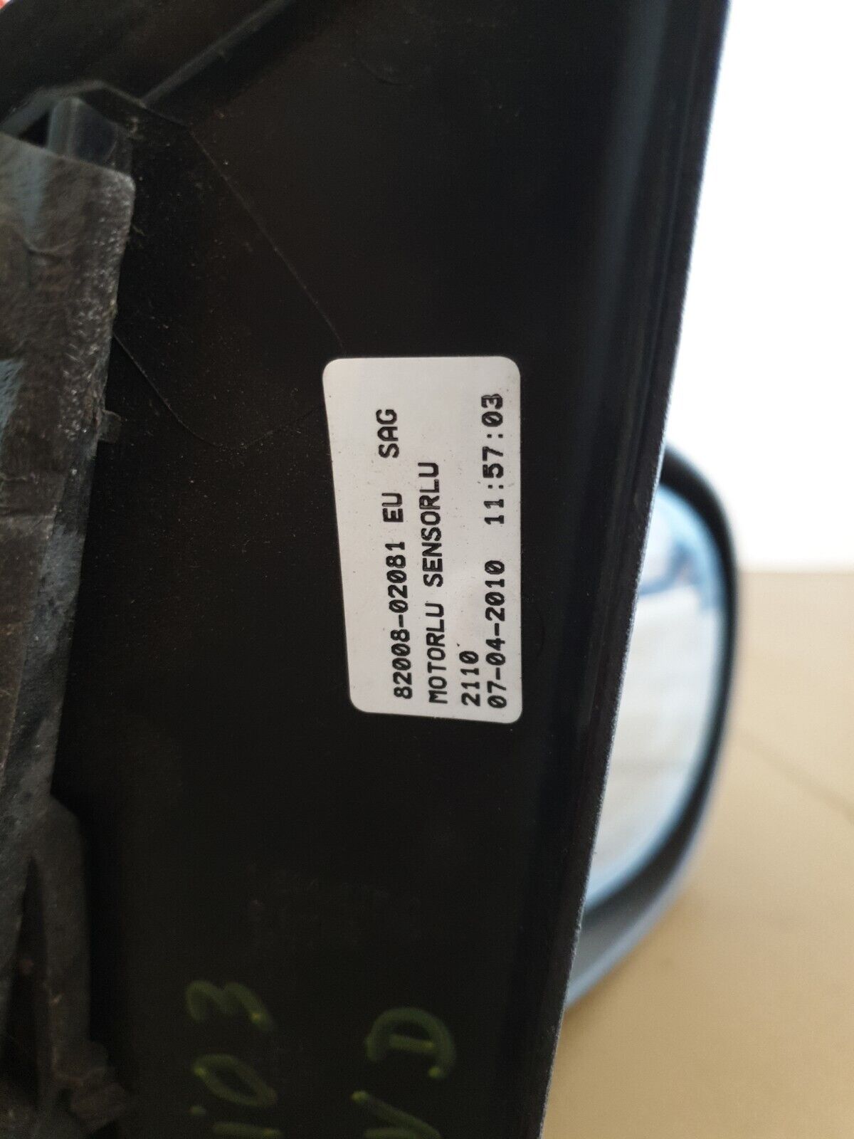 Rétroviseur droit électrique RENAULT Clio 3 Phase 2 (2009-2012) Ref : 8200802081 – Image 5