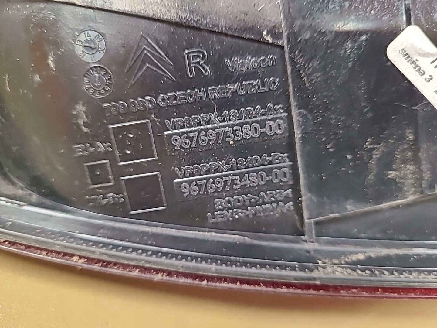 Feu arrière droit CITROËN DS3 Phase 1 (2010-2014) Ref : 9676973380 – Image 4