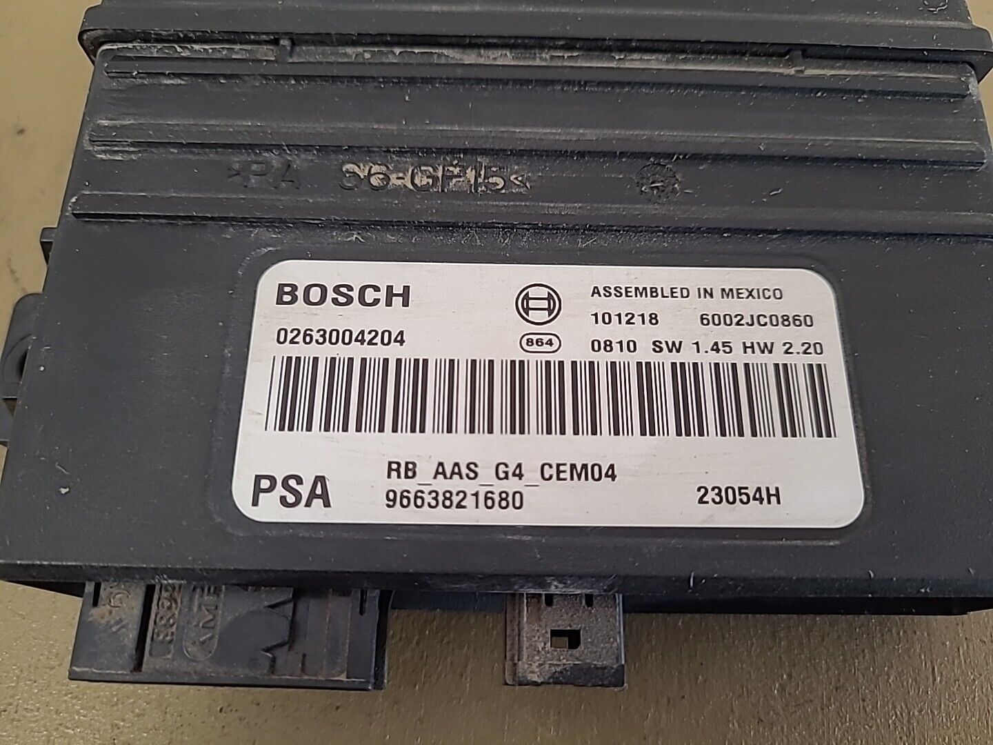 Boitier d'aide au stationnement Bosch PEUGEOT 308 1 (2007-2014) Ref : 9663821680 – Image 4