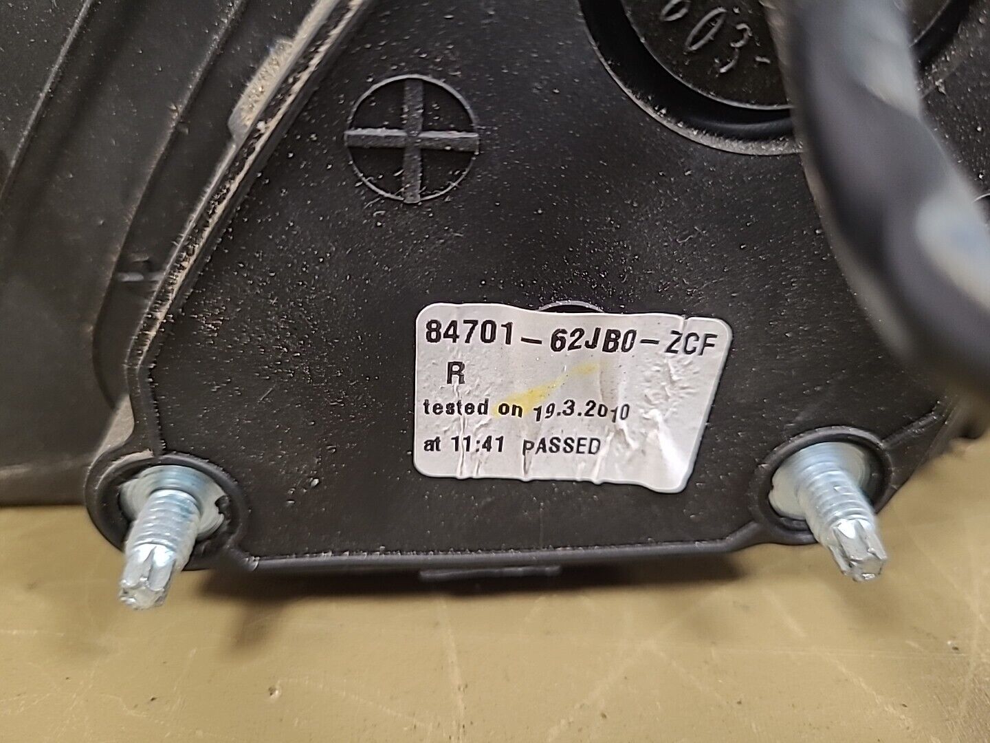 Rétroviseur droit électrique SUZUKI Swift 2 2011 Ref : 84701-62JB0-ZCF – Image 5