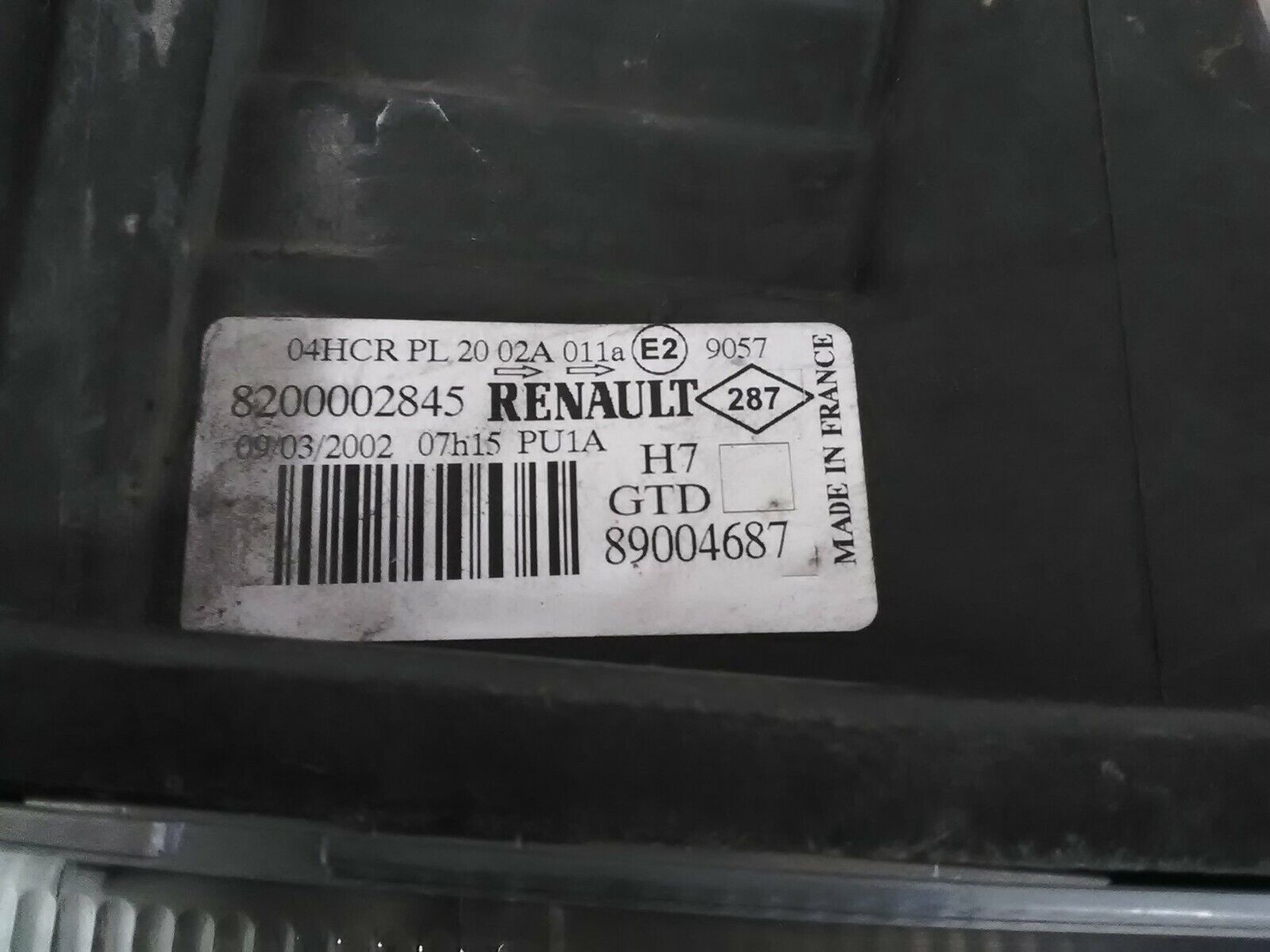 Phare avant gauche RENAULT Laguna 2 Phase 1 (2001-2005) Ref : 8200002845 – Image 6