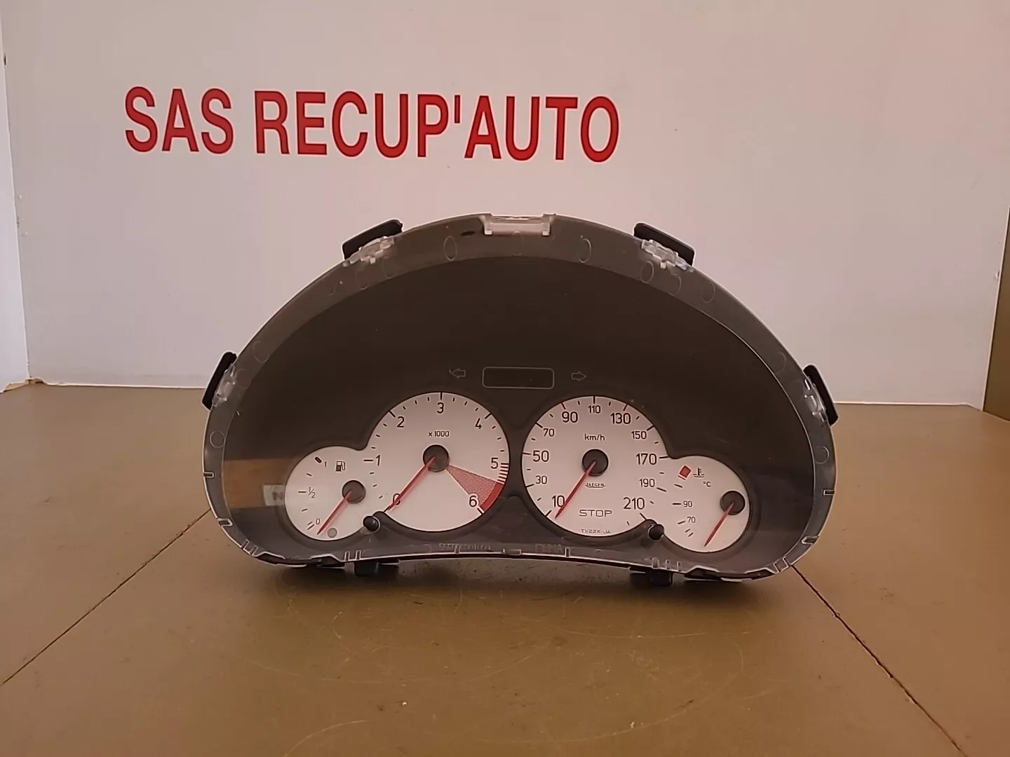 Compteur de vitesse PEUGEOT 206 (1998-2009) 1.4 HDI Ref : 9656696280
