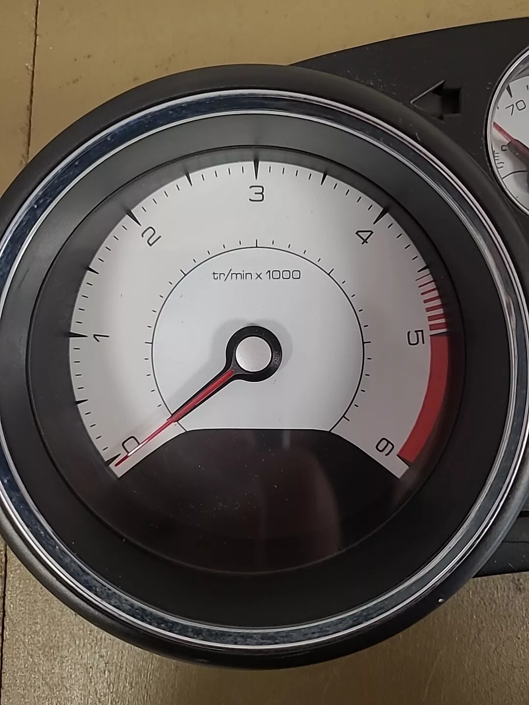 Compteur de vitesse PEUGEOT 308 1 Phase 1 (2007-2011) 1.6 HDI Ref : 9666642580 – Image 2