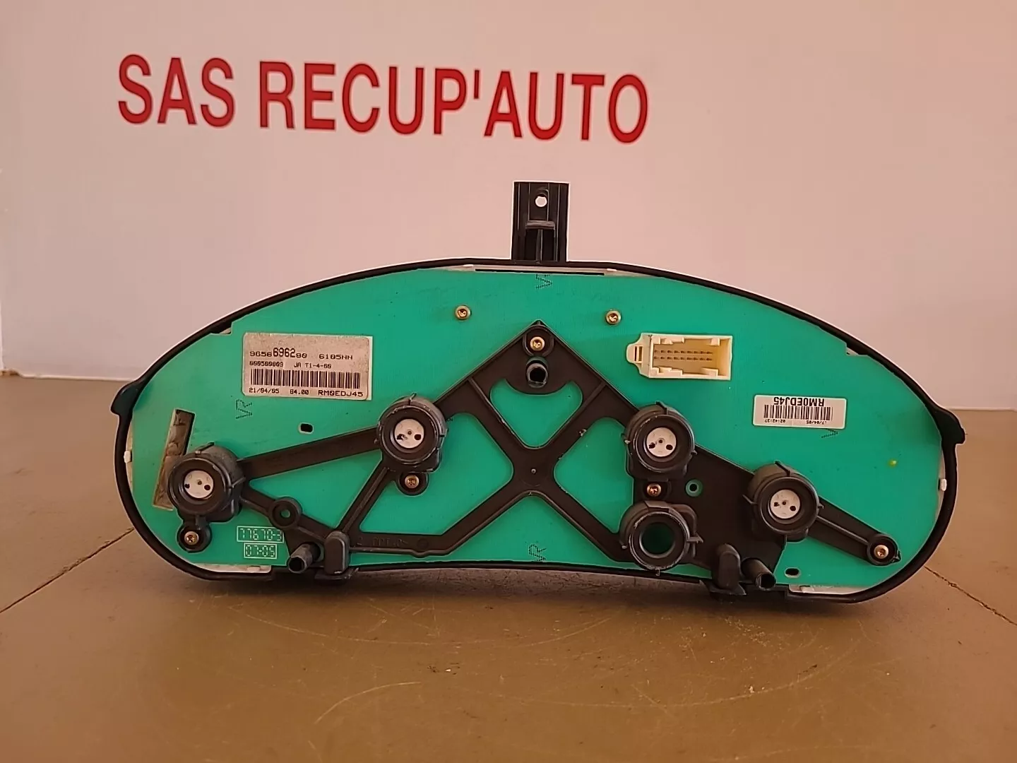 Compteur de vitesse PEUGEOT 206 (1998-2009) 1.4 HDI Ref : 9656696280 – Image 3