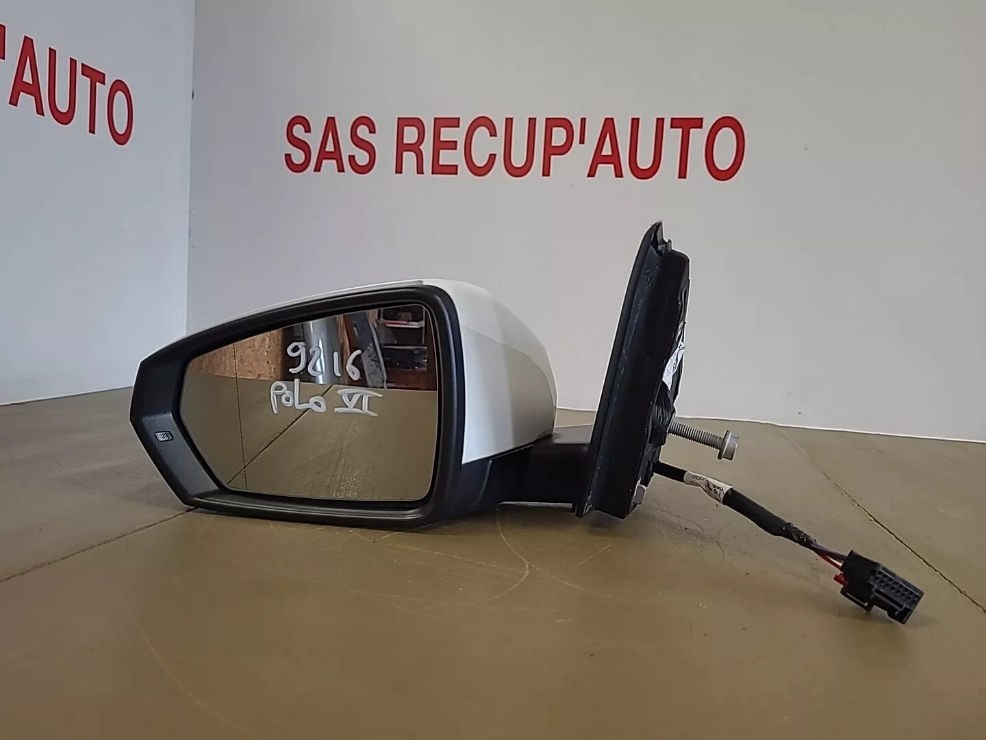 Rétroviseur gauche électrique VOLKSWAGEN Polo 6 Phase 1 (2017-2021) Ref : 2G1857501AF