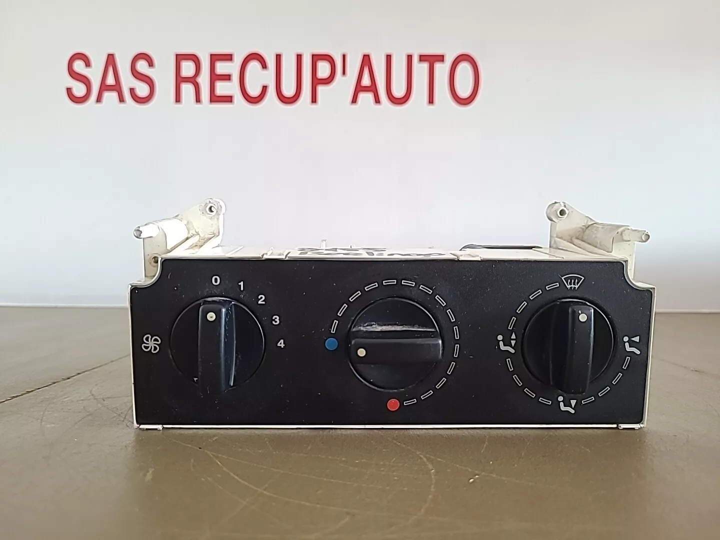 Commande de ventilation et de chauffage CITROËN Berlingo 1 Phase 1 (1996-2002) Ref : 654984A