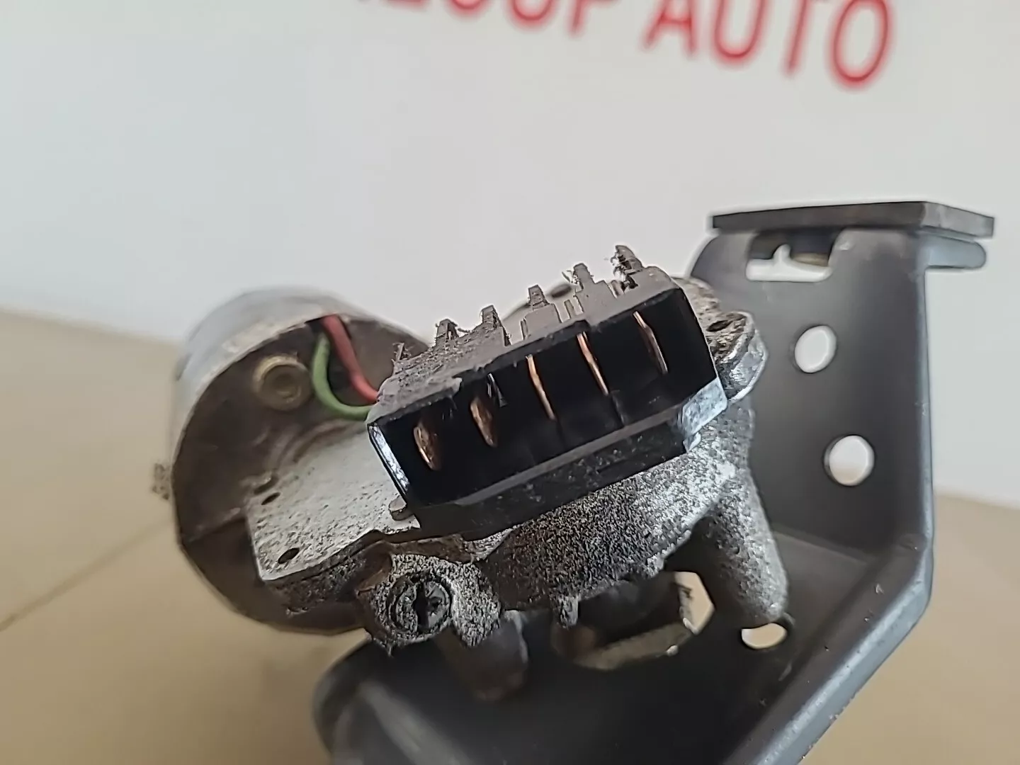 Moteur et Tringlerie d'essuie-glace avant AUDI 80 B4 (1991-1995) Ref : 893955113 – Image 3