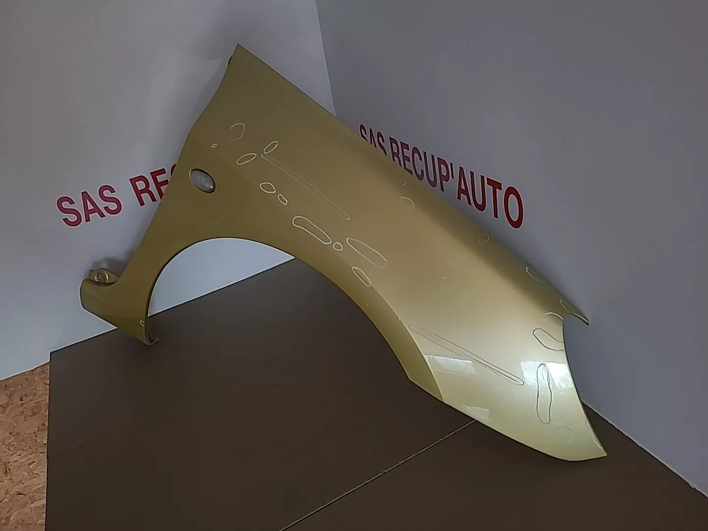 Aile avant droite doré avec répétiteur PEUGEOT 307 Phase 1 (2001-2005) – Image 3