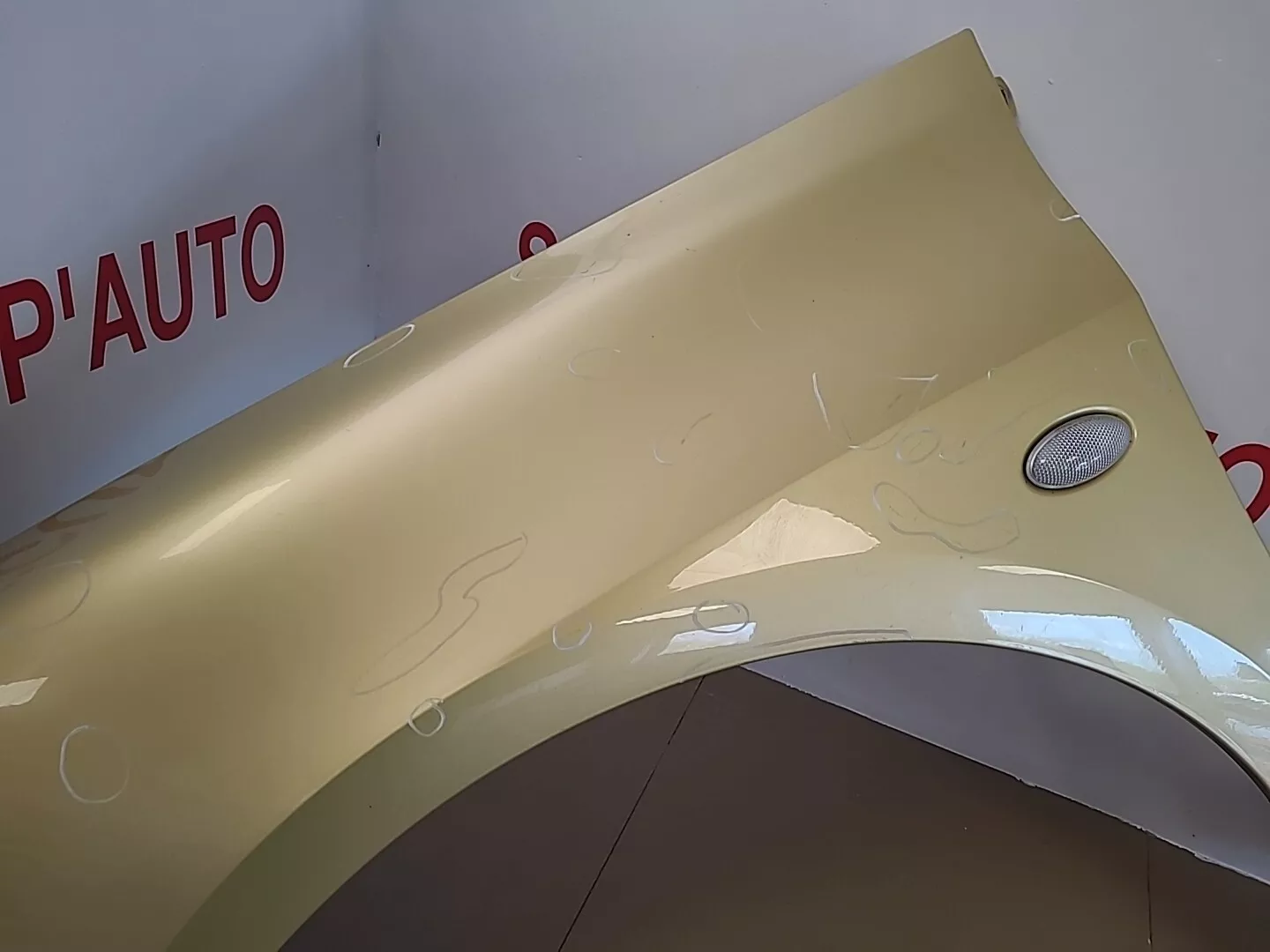 Aile avant gauche dorée avec répétiteur PEUGEOT 307 Phase 1 (2001-2005) – Image 4