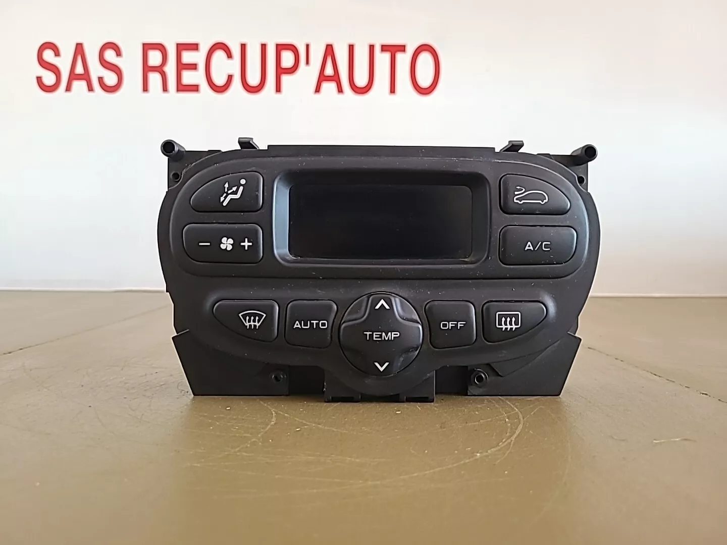 Commande de ventilation et chauffage PEUGEOT 206 Phase 2 (2003-2009) Ref : 96283050ZR