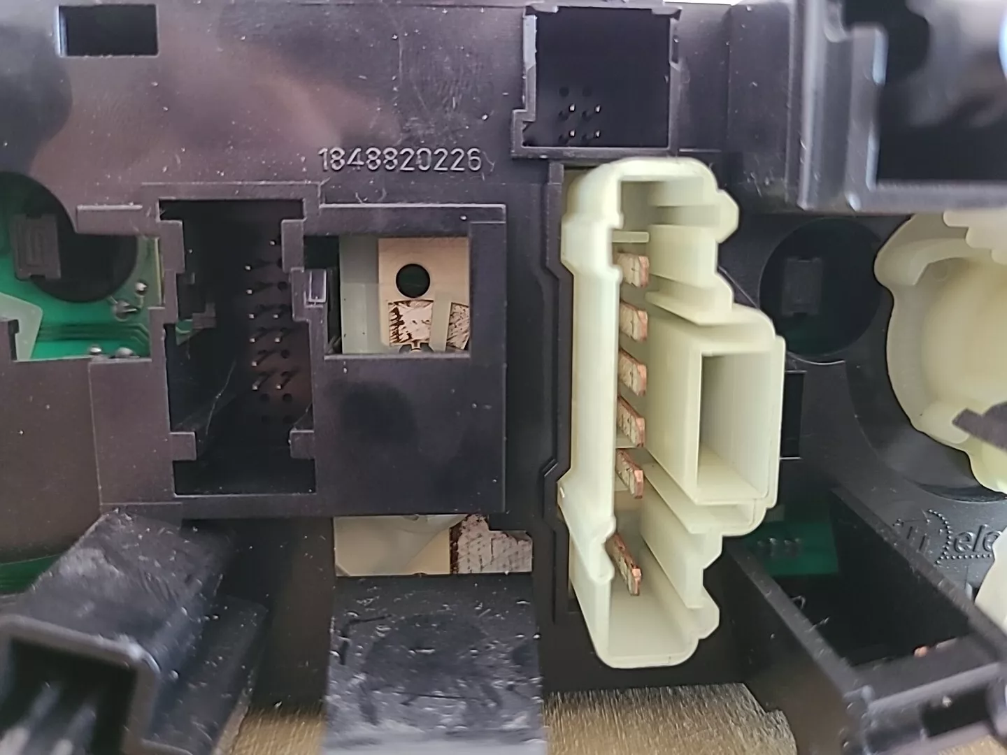Commande de ventilation et de chauffage PEUGEOT 207 Phase 1 (2006-2012) Ref : N102080F0 – Image 3