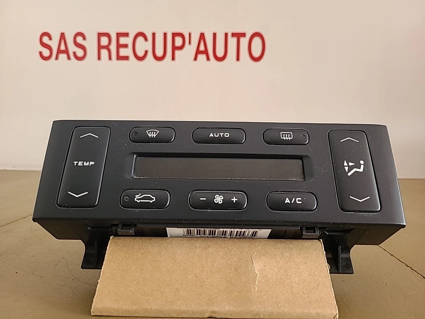 Commande de chauffage PEUGEOT 406 Phase 2 (1999-2004) Ref : 96303375ZL