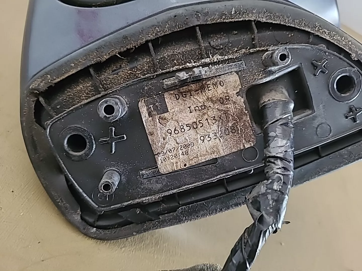 Rétroviseur droit électrique CITROËN C4 Picasso 1 (2007-2013) Ref : 96850513XT – Image 5