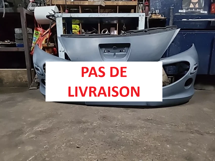 Pare-choc avant PEUGEOT 207 (2006-2014) Ref : 9649581380