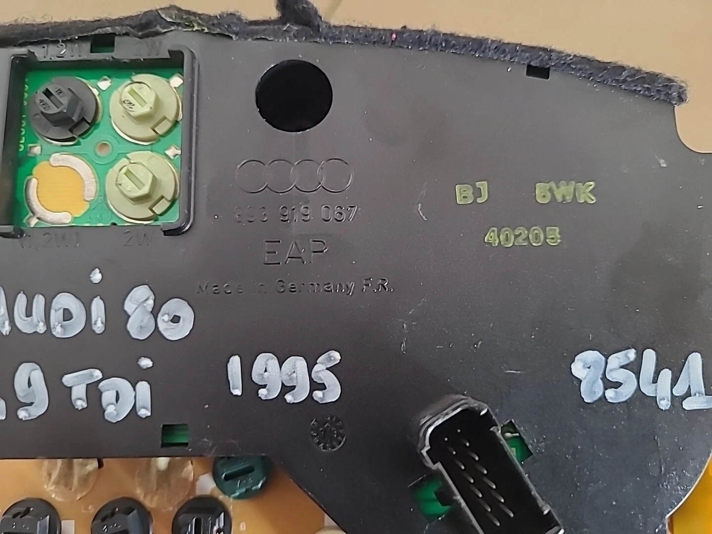 Kit Démarrage avec compteur et alarme AUDI 80 (B4) (1991-1995) 1.9 TDI 90cv – Image 15