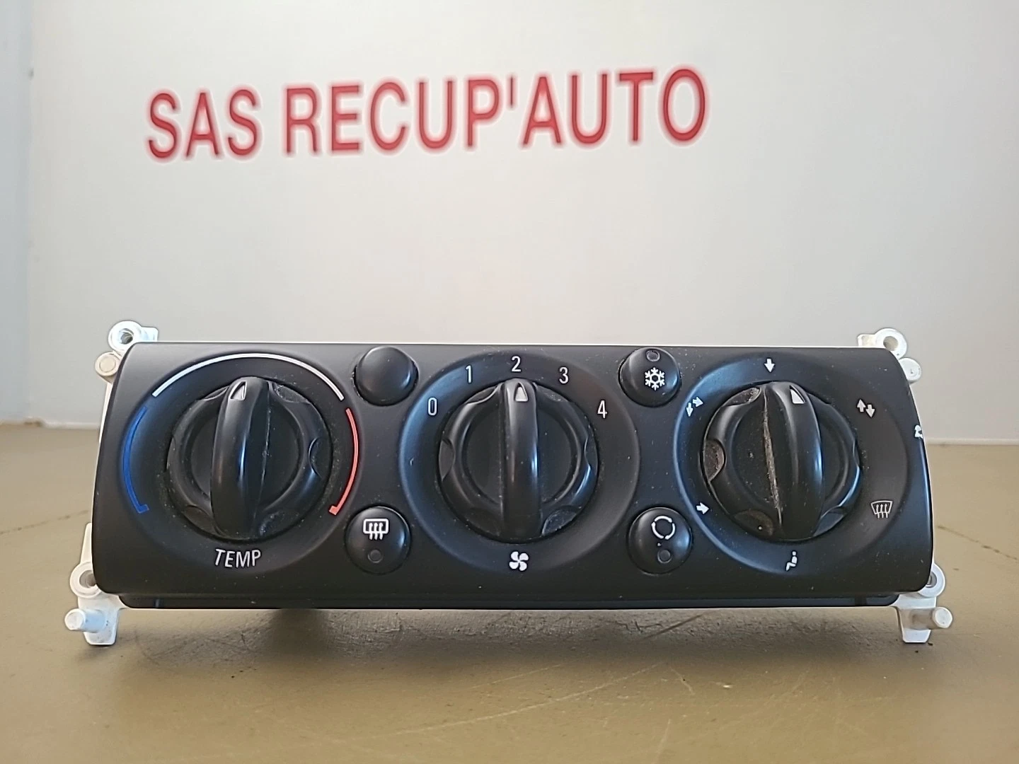Commande de chauffage MINI R50/R53 (2001-2006) Ref : 64111502214